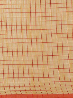 Brown and Red, Kalakari India Ikat Silk Cotton Woven Design Saree with Blouse SHBESA0047-Saree-Kalakari India-SHBESA0047-Bengal, Cotton, Geographical Indication, Hand Crafted, Heritage Prints, Ikkat, Natural Dyes, Red, Sarees, Sustainable Fabrics, Woven, Yellow-[Linen,Ethnic,wear,Fashionista,Handloom,Handicraft,Indigo,blockprint,block,print,Cotton,Chanderi,Blue, latest,classy,party,bollywood,trendy,summer,style,traditional,formal,elegant,unique,style,hand,block,print, dabu,booti,gift,present,gla