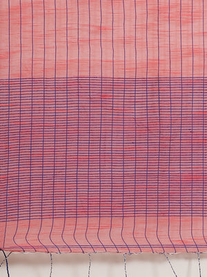 Pink and Purple, Kalakari India Ikat Silk Cotton Woven Design Saree with Blouse SHBESA0050-Saree-Kalakari India-SHBESA0050-Bengal, Cotton, Geographical Indication, Hand Crafted, Heritage Prints, Ikkat, Natural Dyes, Red, Sarees, Sustainable Fabrics, Woven, Yellow-[Linen,Ethnic,wear,Fashionista,Handloom,Handicraft,Indigo,blockprint,block,print,Cotton,Chanderi,Blue, latest,classy,party,bollywood,trendy,summer,style,traditional,formal,elegant,unique,style,hand,block,print, dabu,booti,gift,present,g