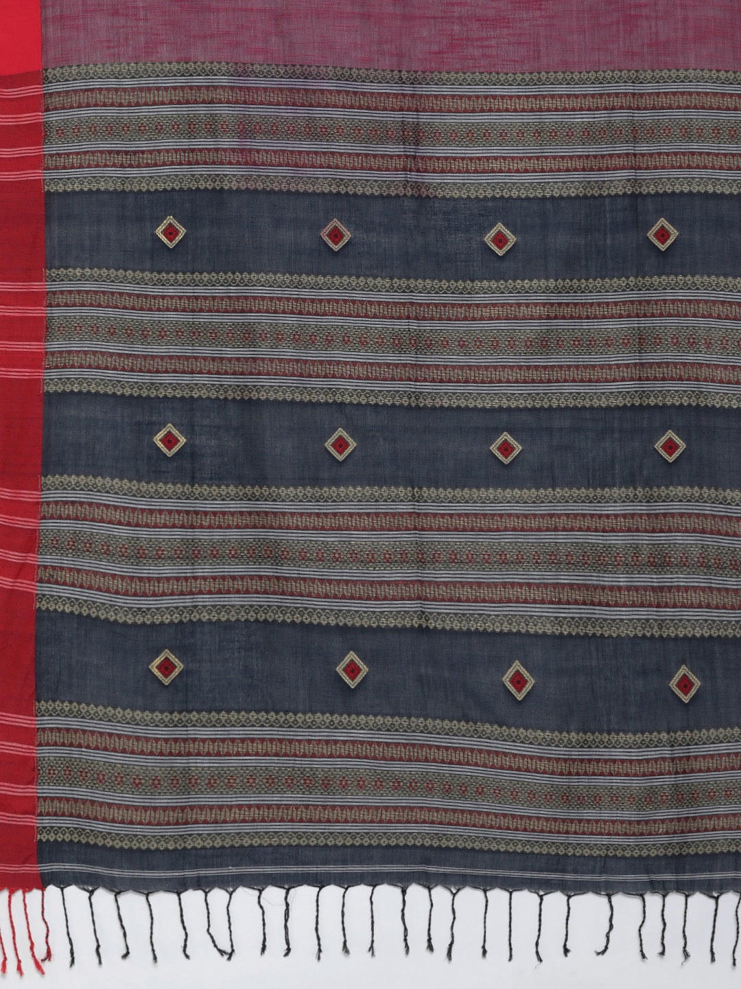 Purple Jamdani Woven Design Saree With Blouse Piece SHBESA0074 SHBESA0074-Saree-Kalakari India-SHBESA0074-Geographical Indication, Hand Crafted, Handloom, Heritage Prints, Jamdani, Natural Dyes, Pure Cotton, Sarees, Sustainable Fabrics, West Bengal, Woven-[Linen,Ethnic,wear,Fashionista,Handloom,Handicraft,Indigo,blockprint,block,print,Cotton,Chanderi,Blue, latest,classy,party,bollywood,trendy,summer,style,traditional,formal,elegant,unique,style,hand,block,print, dabu,booti,gift,present,glamorous