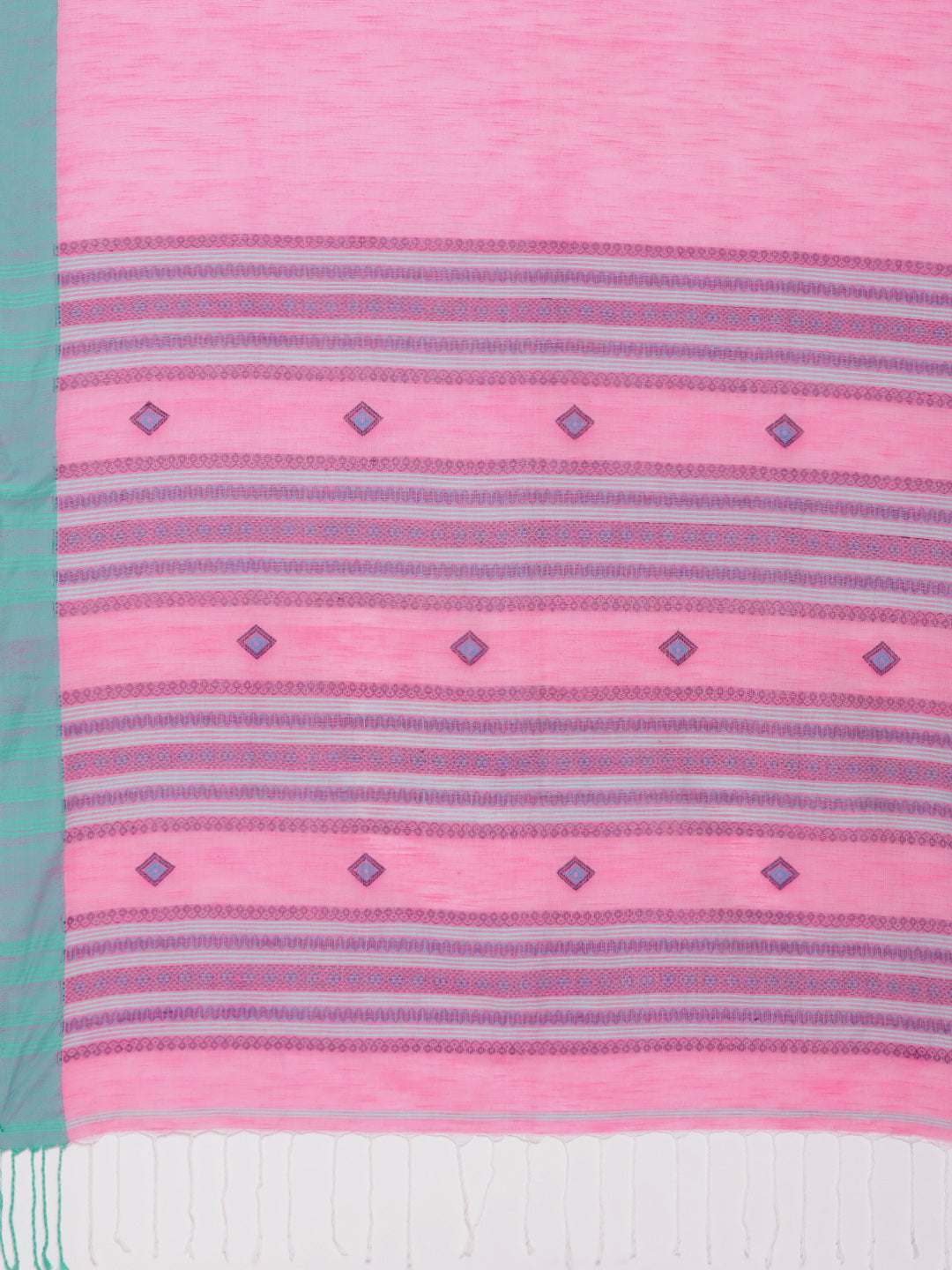 Pink Jamdani Woven Design Saree With Blouse Piece SHBESA0084 SHBESA0084-Saree-Kalakari India-SHBESA0084-Geographical Indication, Hand Crafted, Handloom, Heritage Prints, Jamdani, Natural Dyes, Pure Cotton, Sarees, Sustainable Fabrics, West Bengal, Woven-[Linen,Ethnic,wear,Fashionista,Handloom,Handicraft,Indigo,blockprint,block,print,Cotton,Chanderi,Blue, latest,classy,party,bollywood,trendy,summer,style,traditional,formal,elegant,unique,style,hand,block,print, dabu,booti,gift,present,glamorous,a