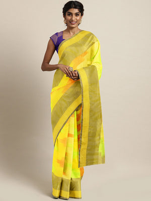 Kalakari India Upppada Silk Woven Saree With Blouse SKHSSA0016-Saree-Kalakari India-SKHSSA0016-Bollywood, Geographical Indication, Hand Crafted, Heritage Prints, Natural Dyes, Sarees, South Silk, Sustainable Fabrics, Uppada Silk, Woven-[Linen,Ethnic,wear,Fashionista,Handloom,Handicraft,Indigo,blockprint,block,print,Cotton,Chanderi,Blue, latest,classy,party,bollywood,trendy,summer,style,traditional,formal,elegant,unique,style,hand,block,print, dabu,booti,gift,present,glamorous,affordable,collecti