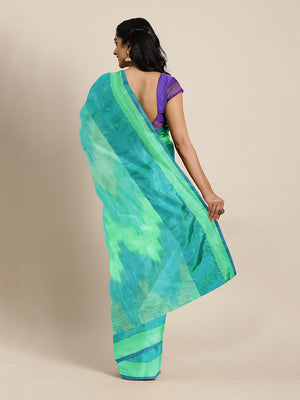 Kalakari India Upppada Cotton Woven Saree With Blouse SKHSSA0022-Saree-Kalakari India-SKHSSA0022-Bollywood, Geographical Indication, Hand Crafted, Heritage Prints, Natural Dyes, Sarees, South Silk, Sustainable Fabrics, Uppada Silk, Woven-[Linen,Ethnic,wear,Fashionista,Handloom,Handicraft,Indigo,blockprint,block,print,Cotton,Chanderi,Blue, latest,classy,party,bollywood,trendy,summer,style,traditional,formal,elegant,unique,style,hand,block,print, dabu,booti,gift,present,glamorous,affordable,collec