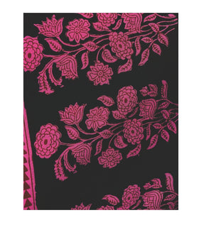 Kalakari India Pink Bagh Handblock Print Handcrafted Cotton Saree-Saree-Kalakari India-ZIBASA0007-Bagh, Cotton, Geographical Indication, Hand Blocks, Hand Crafted, Heritage Prints, Natural Dyes, Sarees, Sustainable Fabrics-[Linen,Ethnic,wear,Fashionista,Handloom,Handicraft,Indigo,blockprint,block,print,Cotton,Chanderi,Blue, latest,classy,party,bollywood,trendy,summer,style,traditional,formal,elegant,unique,style,hand,block,print, dabu,booti,gift,present,glamorous,affordable,collectible,Sari,Sare