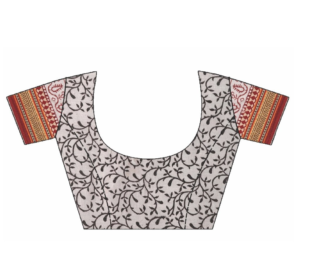 Pink Cotton Hand Block Bagh Print Handcrafted Saree-Saree-Kalakari India-ZIBASA0060-Bagh, Cotton, Geographical Indication, Hand Blocks, Hand Crafted, Heritage Prints, Natural Dyes, Sarees, Sustainable Fabrics-[Linen,Ethnic,wear,Fashionista,Handloom,Handicraft,Indigo,blockprint,block,print,Cotton,Chanderi,Blue, latest,classy,party,bollywood,trendy,summer,style,traditional,formal,elegant,unique,style,hand,block,print, dabu,booti,gift,present,glamorous,affordable,collectible,Sari,Saree,printed, hol