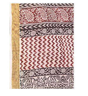 Pink Hand Block Print Bagh Cotton Traditional Handcrafted Saree-Saree-Kalakari India-ZIBASA0065-Bagh, Cotton, Geographical Indication, Hand Blocks, Hand Crafted, Heritage Prints, Natural Dyes, Sarees, Sustainable Fabrics-[Linen,Ethnic,wear,Fashionista,Handloom,Handicraft,Indigo,blockprint,block,print,Cotton,Chanderi,Blue, latest,classy,party,bollywood,trendy,summer,style,traditional,formal,elegant,unique,style,hand,block,print, dabu,booti,gift,present,glamorous,affordable,collectible,Sari,Saree,