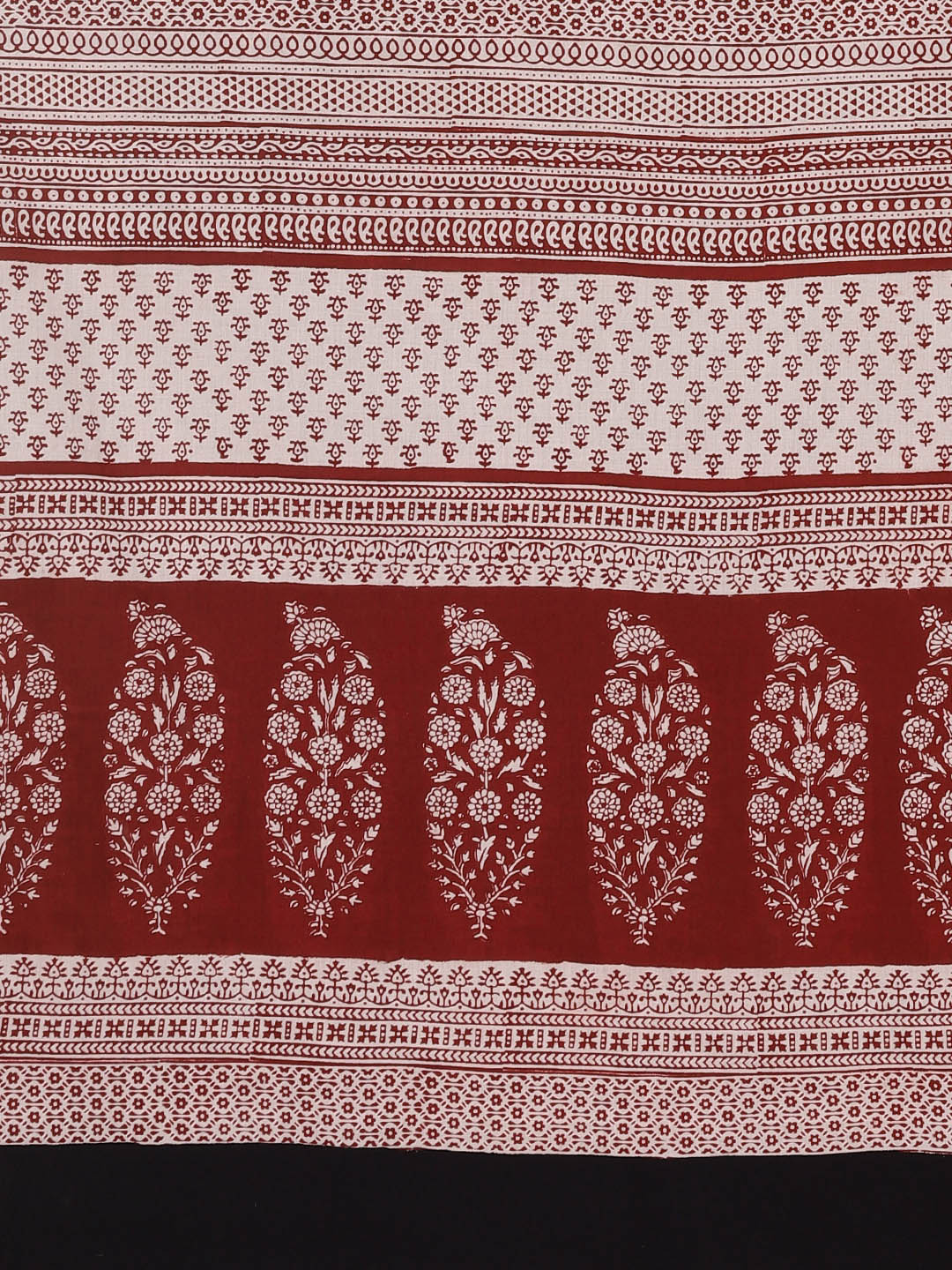 White and Maroon, Kalakari India Beige & Black Printed Bagh Saree ZIBASA0102-Saree-Kalakari India-ZIBASA0102-Bagh, Cotton, Geographical Indication, Hand Crafted, Heritage Prints, Natural Dyes, Red, Sarees, Sustainable Fabrics, Woven, Yellow-[Linen,Ethnic,wear,Fashionista,Handloom,Handicraft,Indigo,blockprint,block,print,Cotton,Chanderi,Blue, latest,classy,party,bollywood,trendy,summer,style,traditional,formal,elegant,unique,style,hand,block,print, dabu,booti,gift,present,glamorous,affordable,col